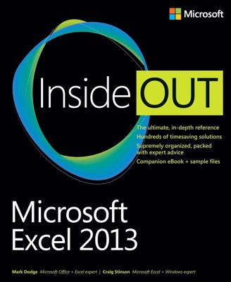 Microsoft Excel 2013 Inside Out - Stinson, Craig, and Dodge, Mark