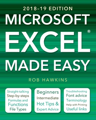 Microsoft Excel Made Easy (2018-19 Edition) - Hawkins, Rob