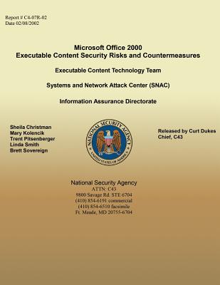 Microsoft Office 2000 Executable Content Security Risks and Countermeasures - National Security Agency