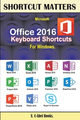 Microsoft Office 2016 Keyboard Shortcuts For Windows - Books, U C