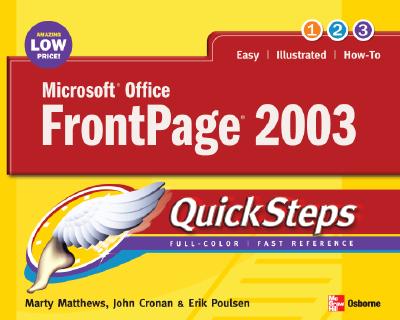 Microsoft Office FrontPage 2003 Quicksteps - Matthews, Martin S, and Cronan, John