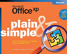 Microsoft Office XP Plain and Simple - Brown, Carol, and Resources Online