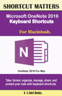 Microsoft Onenote 2016 Keyboard Shortcuts for Macintosh