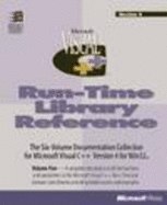 Microsoft Visual C++ Run-Time Library Reference