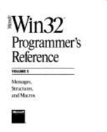Microsoft WIN32 Programmer's Reference