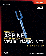 Microsofta ASP.Net Programming with Microsoft Visual Basica .Net Version 2003 Step by Step