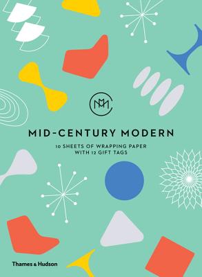 Mid-Century Modern: Gift Wrapping Paper Book - 