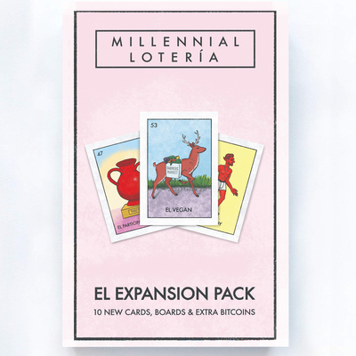 Millennial Loteria: El Expansion Pack: 10 New Cards, Boards & Extra Bitcoins - Alfaro, Mike