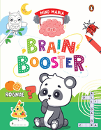 Mind Mania: Brain Booster: Fun and Interactive Activity Book for Preschool Kids, Toddlers Includes Puzzles, Mazes, Jumble Words and More Develop Critical Thinking and Problem-Solving Skills Book for 3+ [Penguin Early Learning Series]