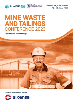 Mine Waste and Tailings Conference 2023 - Ausimm (Prepared for publication by)