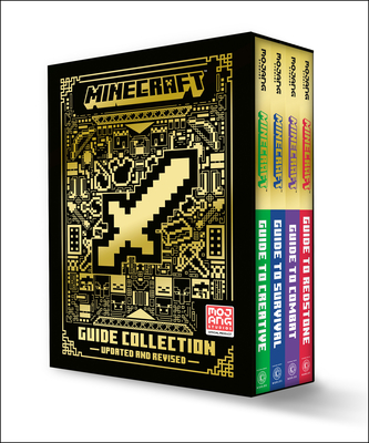 Minecraft: Guide Collection 4-Book Boxed Set (Updated): Survival (Updated), Creative (Updated), Redstone (Updated), Combat - Mojang Ab, and The Official Minecraft Team