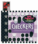 Mini Magnetic Games: Checkers: Contains Mini Checkers Pieces (Mini Magnetic Games) - Tremaine, John