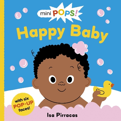 Mini Pops: Happy Baby: With 6 chunky pop-ups - Symons, Ruth