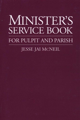 Minister's Service Book - McNeil, Jesse Jai