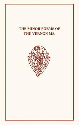 Minor Poems of Vernon MS I - Horstmann, C (Editor)