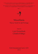 Miscellania: Theory, Rock Art and Heritage