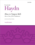 Missa in Tempore Belli (Mass in Time of War/Paukenmesse): Vocal Score - Haydn, Franz Joseph (Composer), and Hulme, David Russell (Editor)