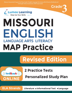 Missouri Assessment Program Test Prep: Grade 3 English Language Arts Literacy (Ela) Practice Workbook and Full-Length Online Assessments: Map Study Guide