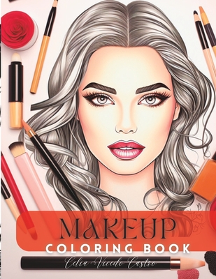 Model face makeup coloring book - Vicedo Castro, Celia