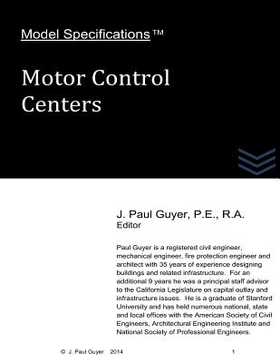 Model Specifications: Motor Control Centers - Guyer, J Paul