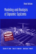 Modeling and Analysis of Dynamic Systems - Close, Charles M., and Frederick, Dean K., and Newell, Jonathan C.