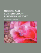 Modern and Contemporary European History