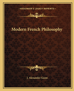 Modern French Philosophy