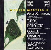 Modern Masters II - Nicholas Ward (violin); Yossi Arnheim (flute); City of London Sinfonia; David Amos (conductor)