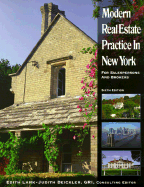 Modern Real Estate Practice in New York - Lank, Edith, and Deickler, Judith