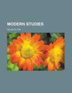 Modern Studies - Elton, Oliver