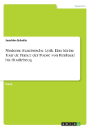 Moderne Franzosische Lyrik. Eine Kleine Tour de France Der Poesie Von Rimbaud Bis Houllebecq