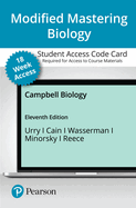 Modified Mastering Biology with Pearson Etext -- Access Card -- For Campbell Biology