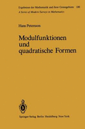 Modulfunktionen und quadratische Formen