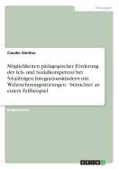 Moglichkeiten Padagogischer Forderung Der Ich- Und Sozialkompetenz Bei 5-6-Jahrigen Integrationskindern Mit Wahrnehmungsstorungen - Betrachtet an Einem Fallbeispiel