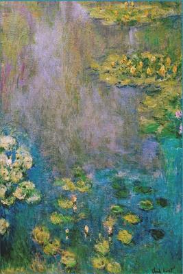 Monet: Water Lilies: Dot Grid Writing Journal Notebook 6x9, 130 Pages - Journals, Envision