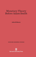 Monetary Theory Before Adam Smith