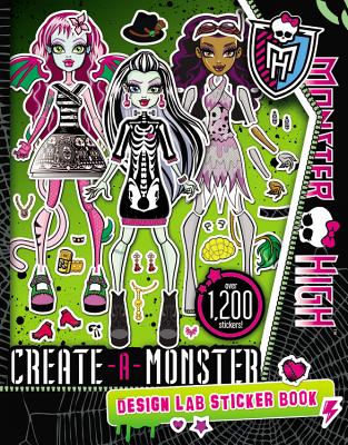 Monster High: Create-A-Monster Design Lab Sticker Book - Mayer, Kirsten