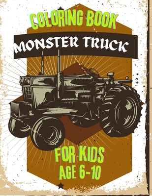 Monster Truck Coloring Book For Kids: Roaring Wheels: A Monster Truck Coloring Adventure for Kids - Riley, Ryan