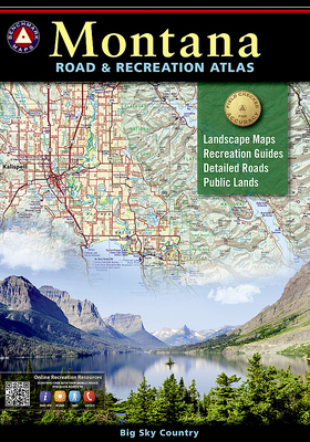 Montana Road & Recreation Atlas - Benchmark Maps & Atlases