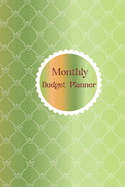 Monthly Budget Planner: Monthly Financial Organizer for men