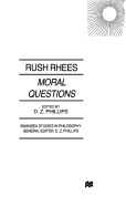 Moral Questions: By Rush Rhees