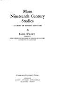 More Nineteenth Century Studies: A Group of Honest Doubters - Willey, Basil