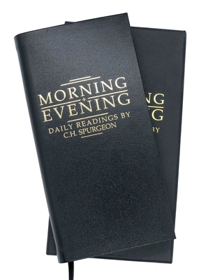 Morning and Evening Black Leather - Spurgeon, C. H.