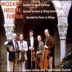 Mozart and Heiden: Horn Quartets; Turina: Piano Quartet - Mason Jones (horn); Philarte Quartet