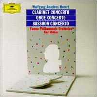 Mozart: Clarinet Concerto; Oboe Concerto; Bassoon Concerto - Wiener Philharmoniker; Karl Böhm (conductor)