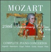 Mozart: Complete Piano Concertos (250th Anniversary Edition) - Chick Corea (piano); Daniel Barenboim (piano); Friedrich Gulda (piano); Karl Engel (piano); Leopold Hager (piano);...