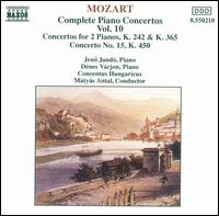 Mozart: Complete Piano Concertos, Vol. 10 - Dnes Vrjon (piano); Jen Jand (piano); Concentus Hungaricus; Matyas Antal (conductor)
