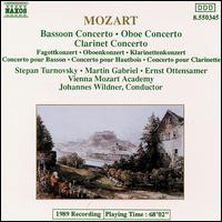 Mozart: Concertos for Bassoon, Oboe, Clarinet - Ernst Ottensamer (clarinet); Martin Gabriel (oboe); Stepan Turnovsky (bassoon); Vienna Mozart Academy;...