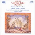 Mozart: Così Fan Tutte (Highlights)