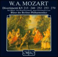 Mozart: Divertimenti fr 6 Blser - Winds of the Berlin Philharmonic